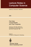 Cover: Petri Nets: Central Models and Their Properties - Springer