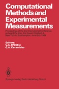 Cover: Computational Methods and Experimental Measurements - Springer