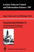 Cover: Experimental Robotics II - Springer