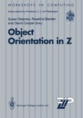 Cover: Object Orientation in Z - Springer
