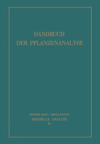 Abbildung von: Spezielle Analyse - Springer