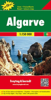 Abbildung von: Algarve, Autokarte 1:150.000, freytag & berndt - Freytag-Berndt und ARTARIA