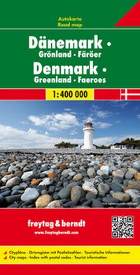 Abbildung von: Dänemark - Grönland - Färöer, Autokarte 1:400.000 - Freytag-Berndt und ARTARIA