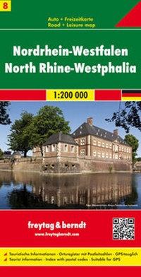 Abbildung von: Nordrhein-Westfalen, Autokarte 1:200.000 - Freytag-Berndt und ARTARIA