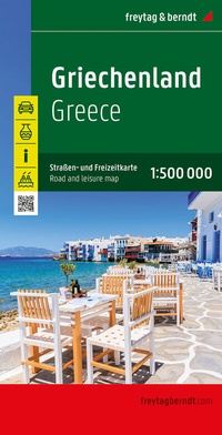 Abbildung von: Griechenland, Autokarte 1:500.000 - Freytag-Berndt und ARTARIA