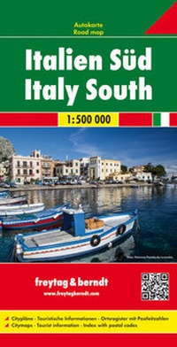 Abbildung von: Italien Süd, Autokarte 1:500.000 - Freytag-Berndt und ARTARIA