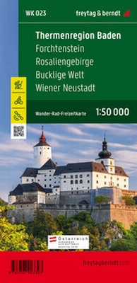 Abbildung von: WK 023 Thermenregion Baden - Forchtenstein - Rosaliengebirge - Bucklige Welt - Wiener Neustadt, Wanderkarte 1:50.000 - Freytag-Berndt und ARTARIA