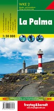 Cover: La Palma, Wanderkarte 1:30.000, freytag & berndt - KOMPASS freytag und berndt