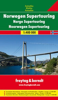 Abbildung von: Norwegen Supertouring Autoatlas - Freytag-Berndt und ARTARIA