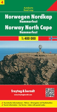 Abbildung von: Norwegen Nordkap - Hammerfest, Autokarte 1:400.000 - Freytag-Berndt und ARTARIA