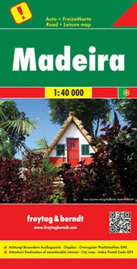 Abbildung von: Madeira, Autokarte 1:40.000 - Freytag-Berndt und ARTARIA