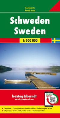 Abbildung von: Schweden, Autokarte 1:600.000 - Freytag-Berndt und ARTARIA