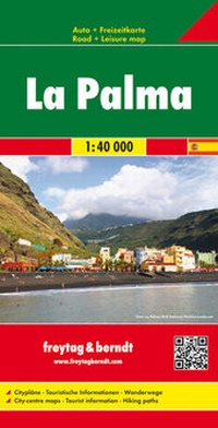 Abbildung von: La Palma, Autokarte 1:40.000 - Freytag-Berndt und ARTARIA