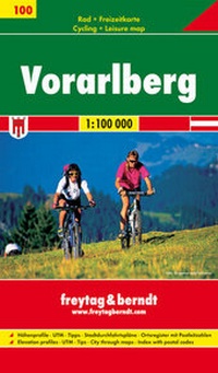 Abbildung von: Vorarlberg, Radkarte 1:100.000 - Freytag-Berndt und ARTARIA