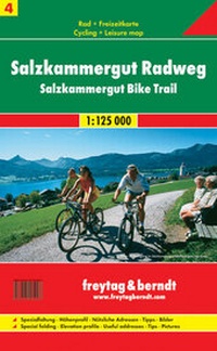 Abbildung von: Salzkammergut Radweg, Radkarte 1:125.000 - Freytag-Berndt und ARTARIA