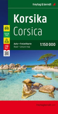 Abbildung von: Korsika, Autokarte 1:150.000, freytag & berndt - Freytag-Berndt und ARTARIA