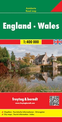Abbildung von: England - Wales, Autokarte 1:400.000, freytag & berndt - Freytag-Berndt und ARTARIA