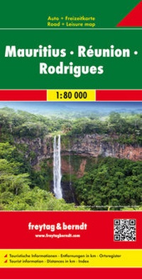 Abbildung von: Mauritius - Réunion - Rodrigues, Autokarte 1:80.000 - Freytag-Berndt und ARTARIA