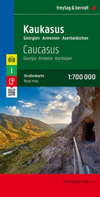 Abbildung von: Kaukasus, Straßenkarte 1:700.000, freytag & berndt - Freytag-Berndt und ARTARIA