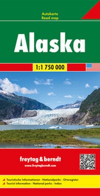 Abbildung von: Alaska, Autokarte 1:1.750.000 - Freytag-Berndt und ARTARIA