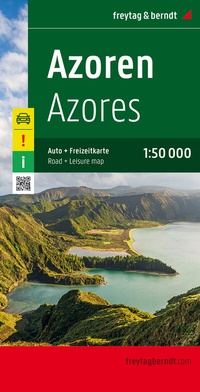 Abbildung von: Azoren, Auto- und Freizeitkarte 1:50.000, freytag & berndt - Freytag-Berndt und ARTARIA