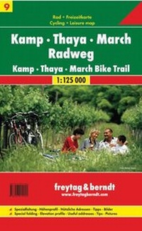 Abbildung von: Kamp-Thaya-March Radweg, Radkarte 1:125.000 - Freytag-Berndt und ARTARIA