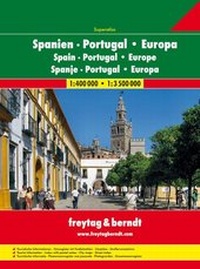 Abbildung von: Spanien Superatlas 1:400000 - 1:3500000 - Freytag-Berndt und ARTARIA