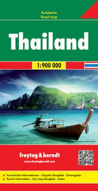 Abbildung von: Thailand, Autokarte 1:900.000 - Freytag-Berndt und ARTARIA