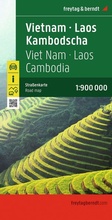 Cover: freytag & berndt Stra&szlig;enkarte Vietnam - Laos - Kambodscha 1:900.000 - freytag & berndt