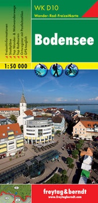 Abbildung von: WK D10 Bodensee, Wanderkarte 1:50.000 - Freytag-Berndt und ARTARIA