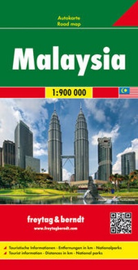 Abbildung von: Malaysia, Autokarte 1:900.000 - Freytag-Berndt und ARTARIA