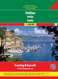 Abbildung von: Italien, Großer Autoatlas 1:200.000 - Freytag-Berndt und ARTARIA