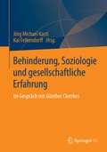 Cover: Behinderung, Soziologie und gesellschaftliche Erfahrung - Springer VS