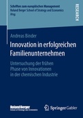 Cover: Innovation in erfolgreichen Familienunternehmen - Springer Gabler