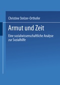 Cover: Armut und Zeit - VS Verlag f&uuml;r Sozialwissenschaften