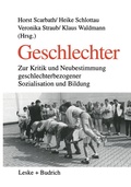 Cover: Geschlechter - VS Verlag f&uuml;r Sozialwissenschaften