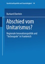 Cover: Abschied vom Unitarismus? - VS Verlag für Sozialwissenschaften