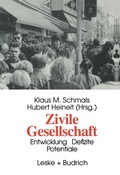 Cover: Zivile Gesellschaft - VS Verlag f&uuml;r Sozialwissenschaften