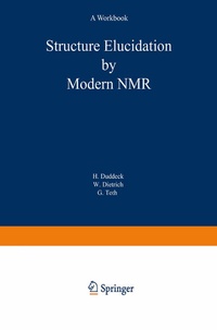 Abbildung von: Structure Elucidation by Modern NMR - Steinkopff