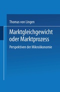 Bild: Marktgleichgewicht oder Marktproze&szlig; - Deutscher Universit&auml;tsverlag
