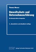 Cover: Umweltschutz und Unternehmensf&uuml;hrung - Deutscher Universit&auml;tsverlag