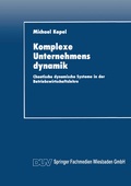 Cover: Komplexe Unternehmensdynamik - Deutscher Universit&auml;tsverlag