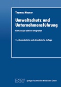 Cover: Umweltschutz und Unternehmensf&uuml;hrung - Deutscher Universit&auml;tsverlag