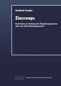 Abbildung von: Zinsswaps - Deutscher Universitätsverlag
