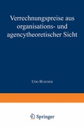 Cover: Verrechnungspreise aus organisations- und agencytheoretischer Sicht - Deutscher Universit&auml;tsverlag