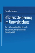 Cover: Effizienzsteigerung im Umweltschutz - Deutscher Universit&auml;tsverlag