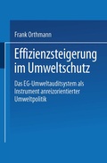 Cover: Effizienzsteigerung im Umweltschutz - Deutscher Universit&auml;tsverlag