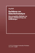 Cover: Verfahren zur Sicherheitsanalyse - Deutscher Universit&auml;tsverlag