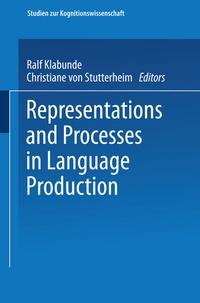 Enlarge image Cover: Representations and Processes in Language Production - Deutscher Universitätsverlag