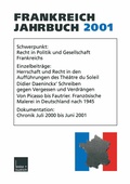 Cover: Frankreich-Jahrbuch 2001 - VS Verlag f&uuml;r Sozialwissenschaften